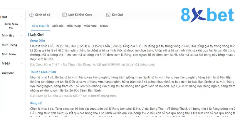 Lô đề 8xbet - Kinh nghiệm chơi chọn số đề may mắn từ cao thủ 5 Lưu ý quan trọng cho anh em là nên hiểu rõ luật chơi