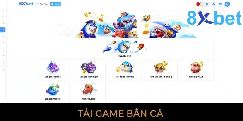 Tải game bắn cá 8Xbet- Tham gia chơi nhận thưởng hấp dẫn 1 Tải game bắn cá nhà cái 8Xbet giúp bạn có được trải nghiệm tuyệt vời