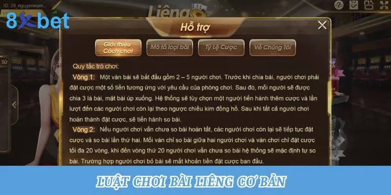 Hướng Dẫn Cách Tính Điểm Liêng Dễ Hiểu Nhất Cho Người Mới 2 Luật chơi bài liêng cơ bản