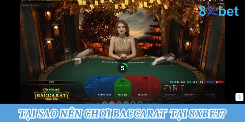 Baccarat Trực Tuyến – Hướng Dẫn Cách Chơi Từ A-Z 2 8xbet là nhà cái uy tín với những cơ hội thắng lớn và ưu đãi hấp dẫn