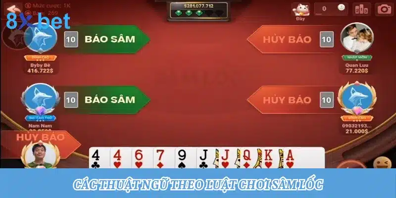 Giới thiệu luật chơi Sâm Lốc chi tiết và dễ hiểu cho newbie 3 Thuật ngữ thường sử dụng trong game bài Sâm Lốc